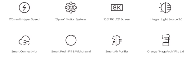 Creality HALOT MAGE PRO Resin 3D Printers 8k