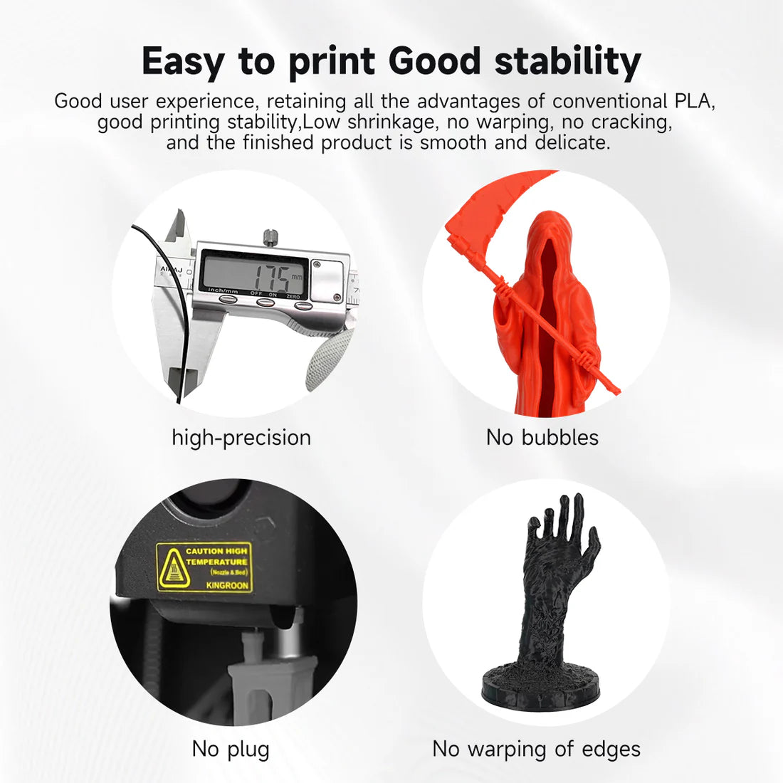 KINGROON PLA+ filament