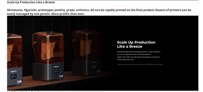 Creality HALOT MAGE PRO Resin 3D Printers 8k